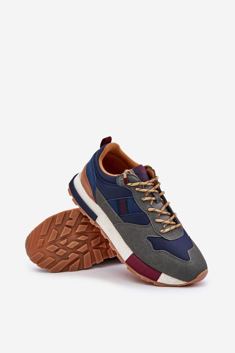 Insulated men's sneakers Lee Cooper gray
