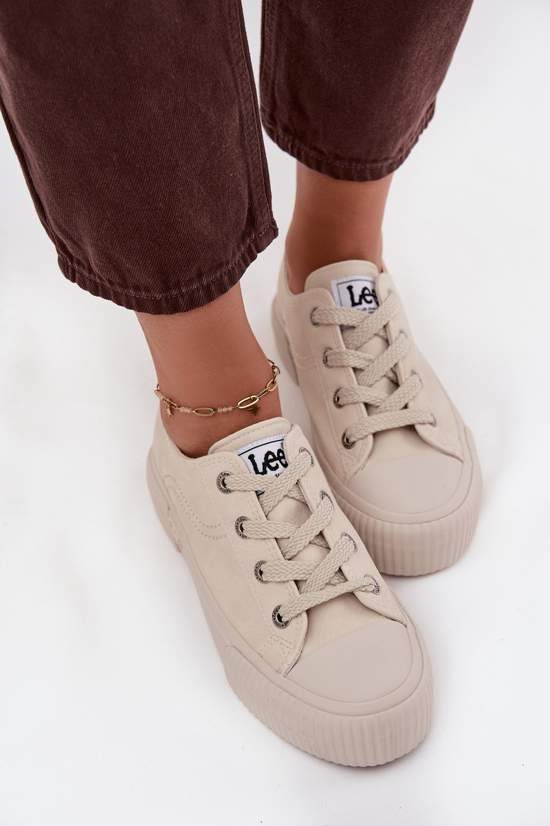 Dámske tenisky na platforme LEE ISLA C WOMEN LOW
