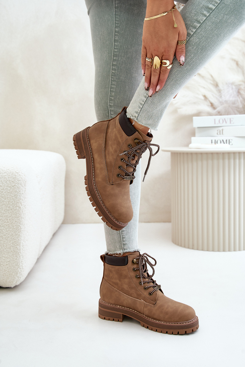 Women's insulated trappers Big Star brown