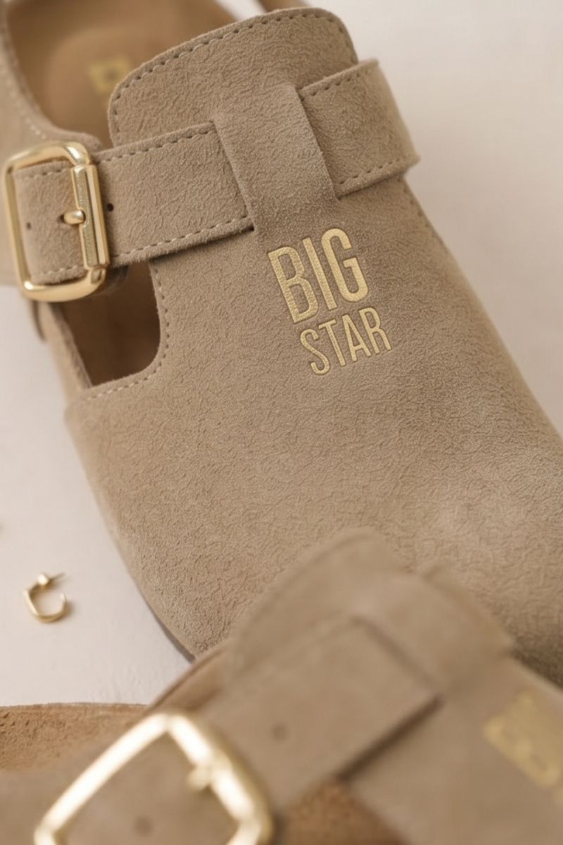 Dámske semišové sandále Big Star