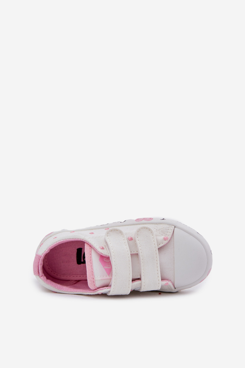 Dievčenské Tenisky Na Suchý Zips Lee Cooper