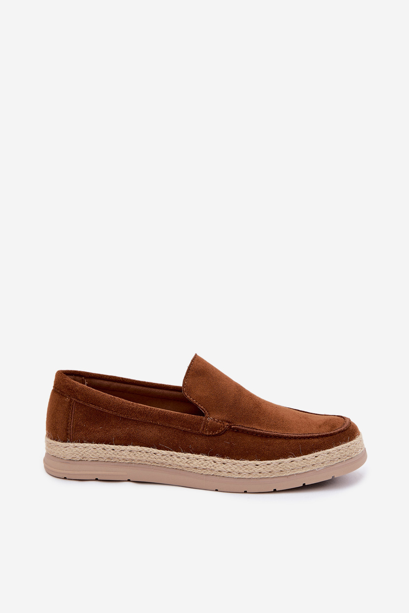 Pánske espadrilky mokasíny Camel Rexton
