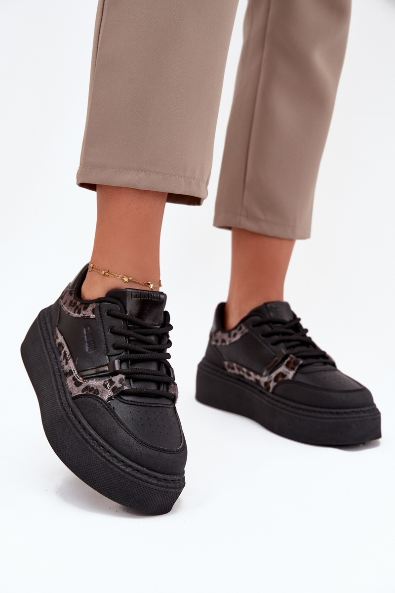 BIG STAR SHOES Dámske Sneakers Na Platforme Big Star