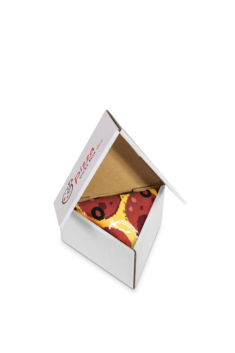 ZOOKSY/RAINBOW SOCKS Duhové ponožky 1 pár Pepperoni ponožek na pizzu