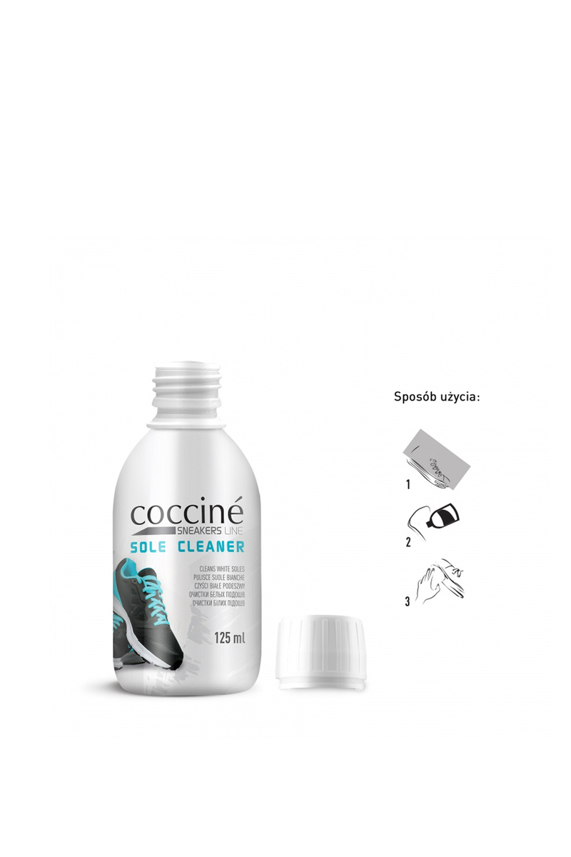 Coccine Čistič kokcínu pre podrážky bielych topánok
