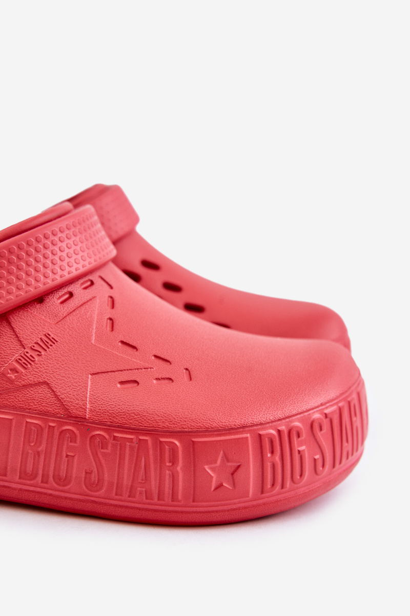 Men&#039;s lightweight slippers Chodaki Big Star Red