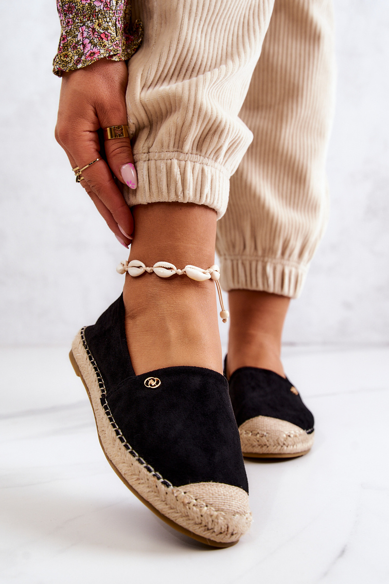 Espadrile din piele întoarsă pentru femei Joaquin