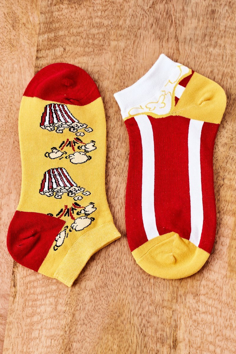 HEINER SOCKS Veselé ponožky s popcornom