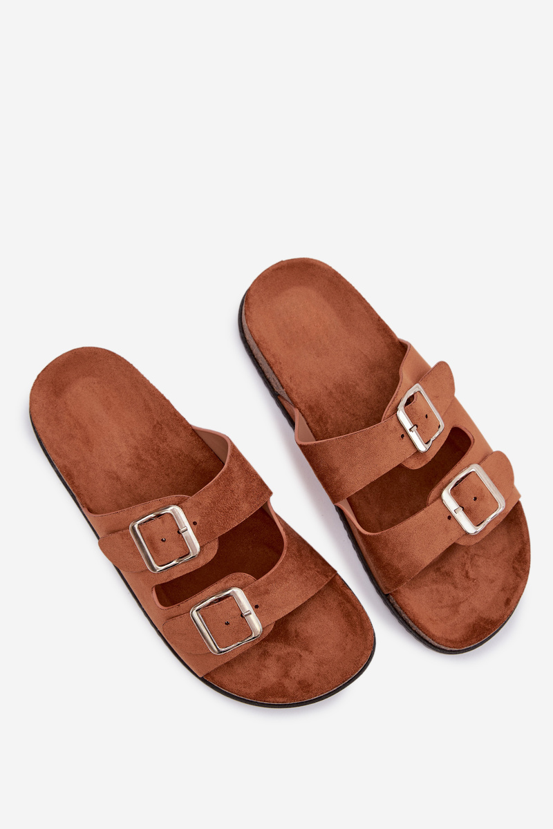 Dámske šľapky s prackami Camel Oliena