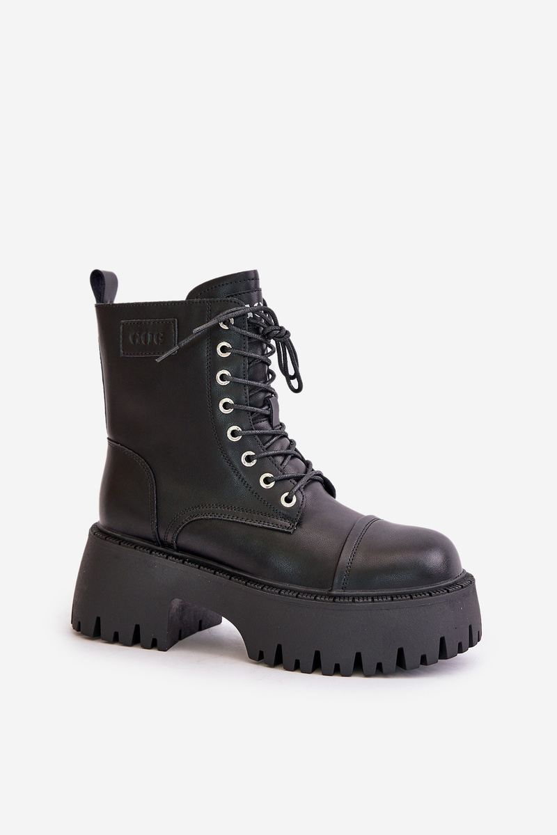 Workery Women's Ankle Boots Insulated Natural Leather Goe