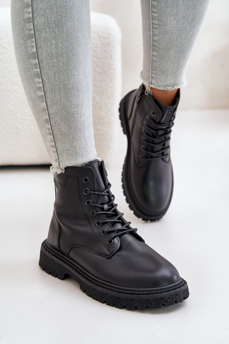 Insulated ankle boots Workery women's Big Star black