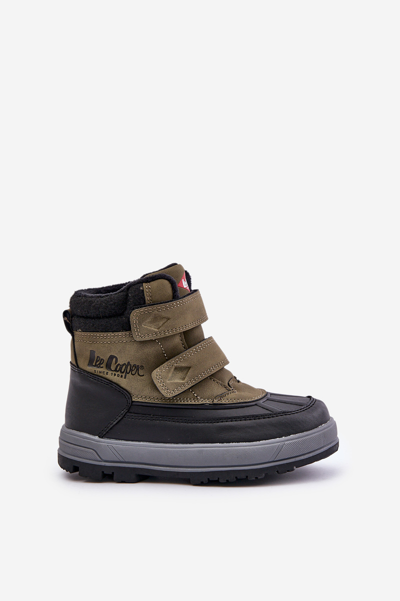 Insulated Boys' Snow Boots Lee Cooper Green