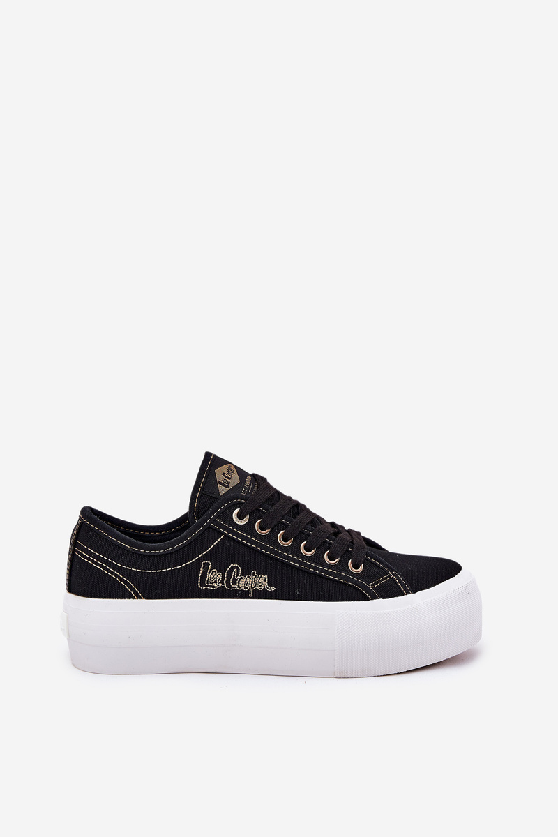 Dámske textilné tenisky na platforme Lee Cooper
