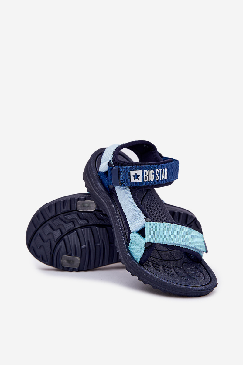 BIG STAR SHOES Detské Sandále Na Suchý Zips Big Star