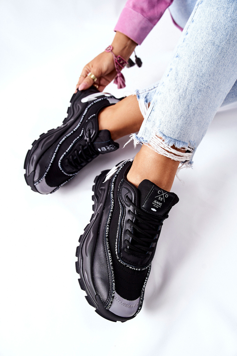 Women's sports shoes Cross Jeans II2R4018C black