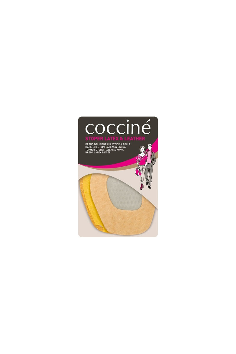 Coccine Leather Brake Foot Heel