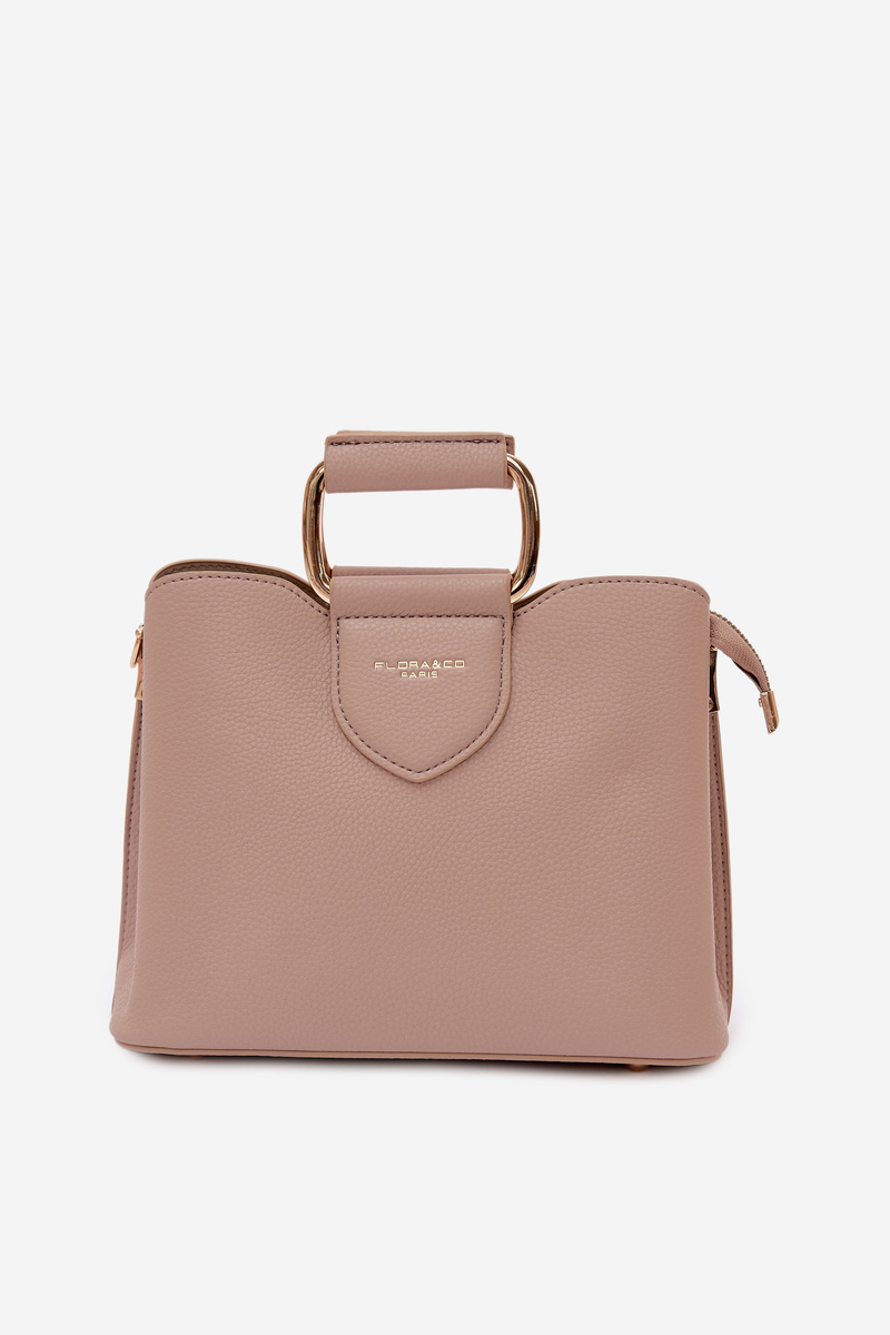 Elegantní kabelka Flora&amp;Co Dark Beige