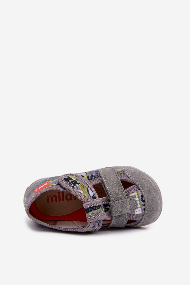 Detské papuče Milami s Velcro loptičkami