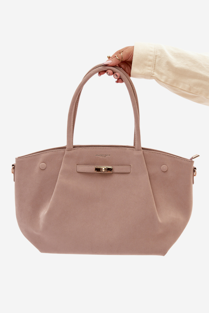 Bežová shopper taška Flora&Co Nellia