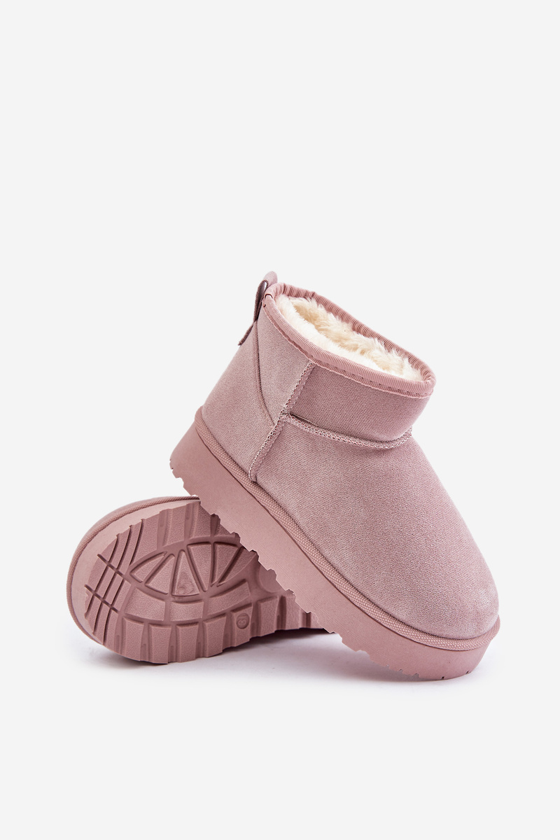 Children's Snow Boots Ankle Boots Insulated Pink Nallita