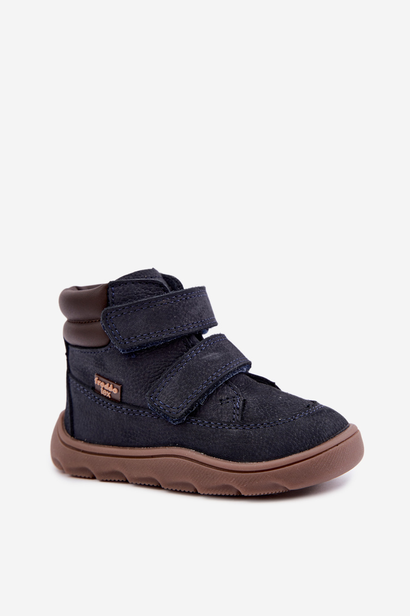 Kožené barefoot holínky FRODDO pro děti