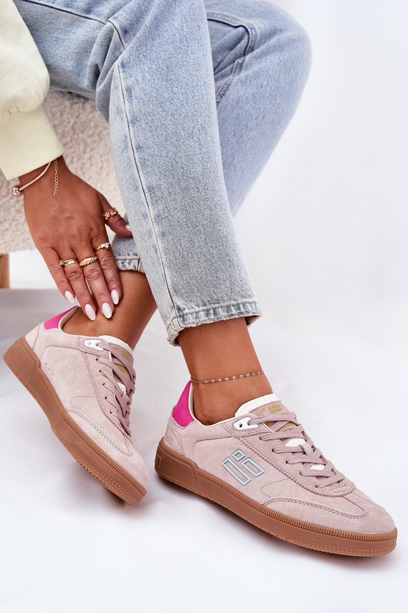 Semišové Športové Topánky Sneakers Dámske D.Franklin