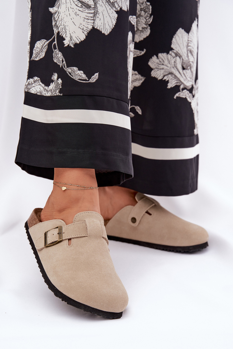 BIG STAR SHOES Замшеви Чевли За Ходене За Жени С Катарама Big Star