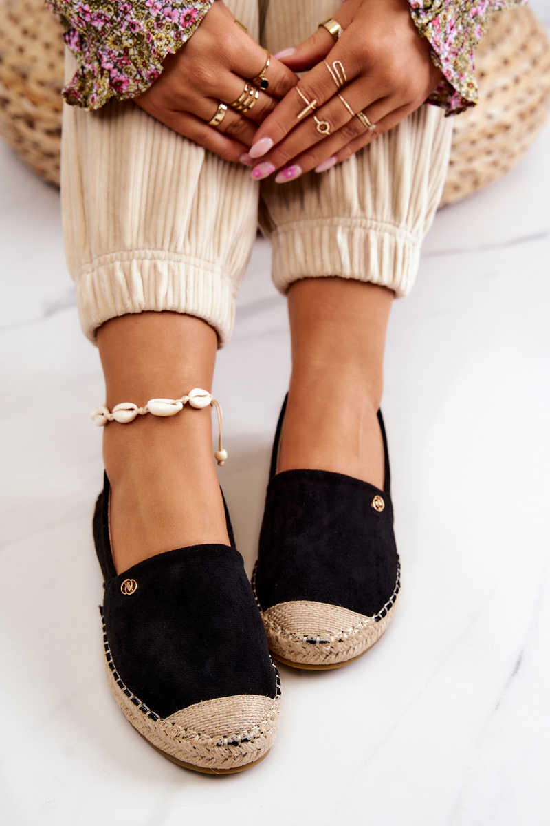 Espadrile din piele întoarsă pentru femei Joaquin