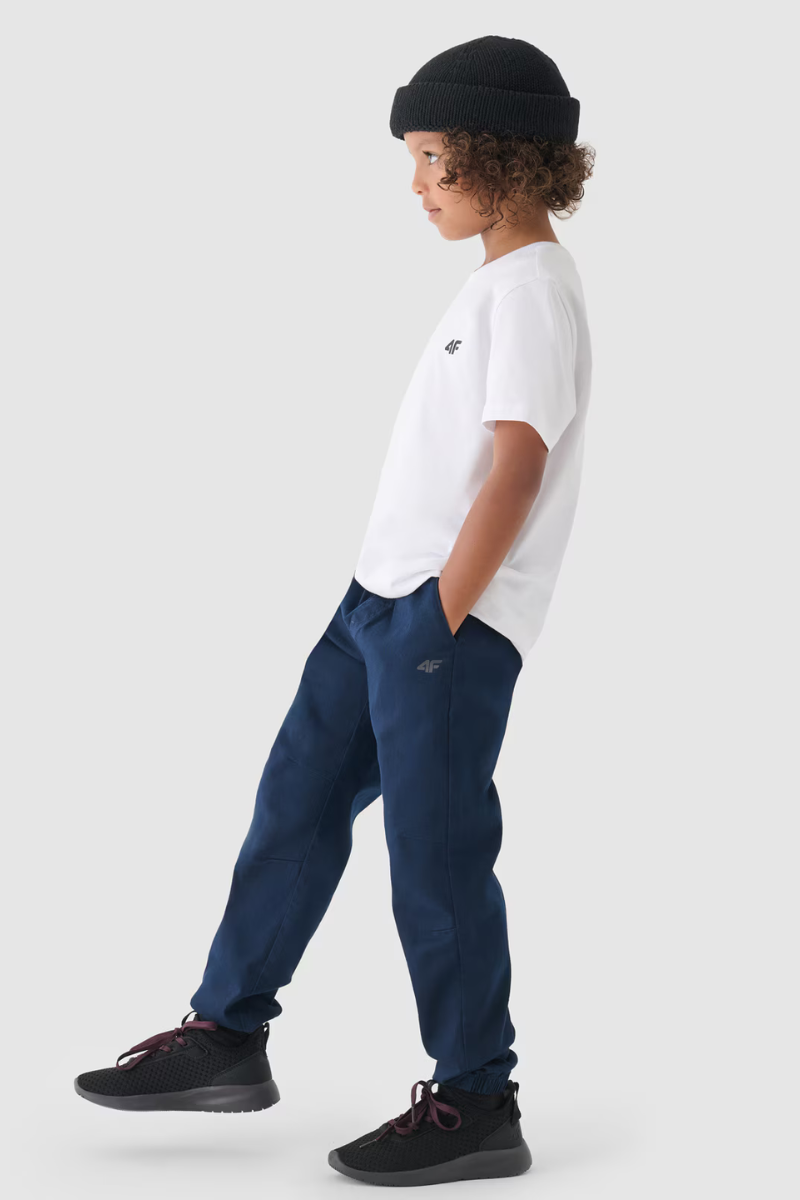 Boys Casual Smooth Jogger Pants 4F Navy 4FJWMM00TTR