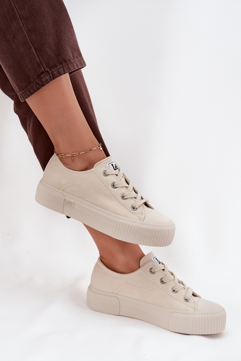 Dámske tenisky na platforme LEE ISLA C WOMEN LOW