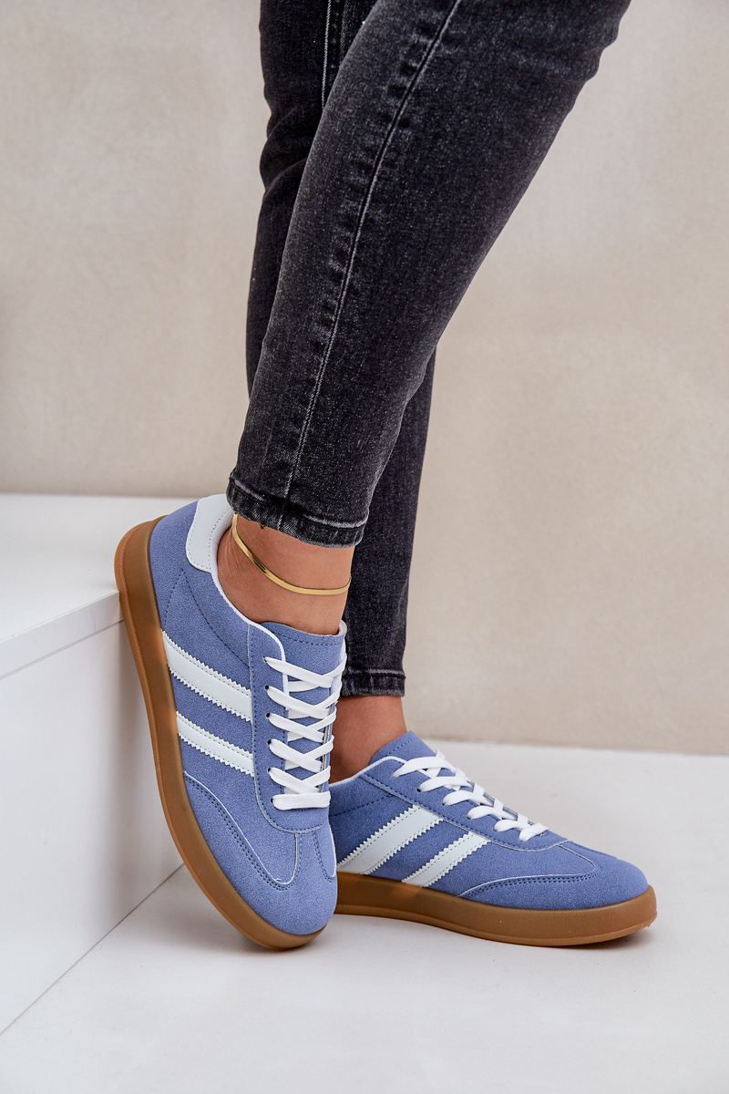 FB3 Women's Low Sneakers Blue Ennorwen