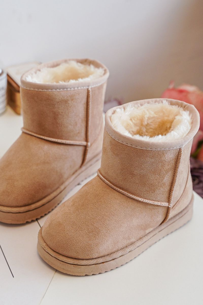 FR1 Detské izolované topánky Snow topánky béžové gooby