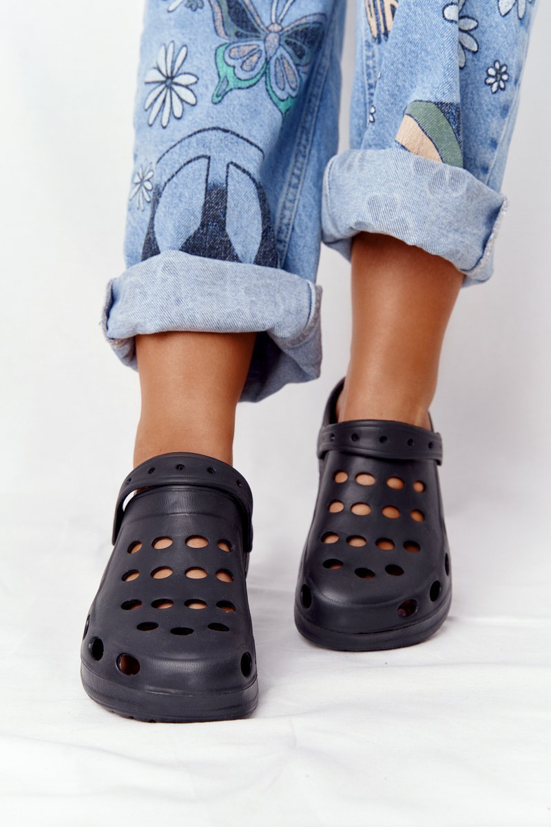 Boto Sandale Flip Flops pentru femei Sandale de lumină negru spumă EVA