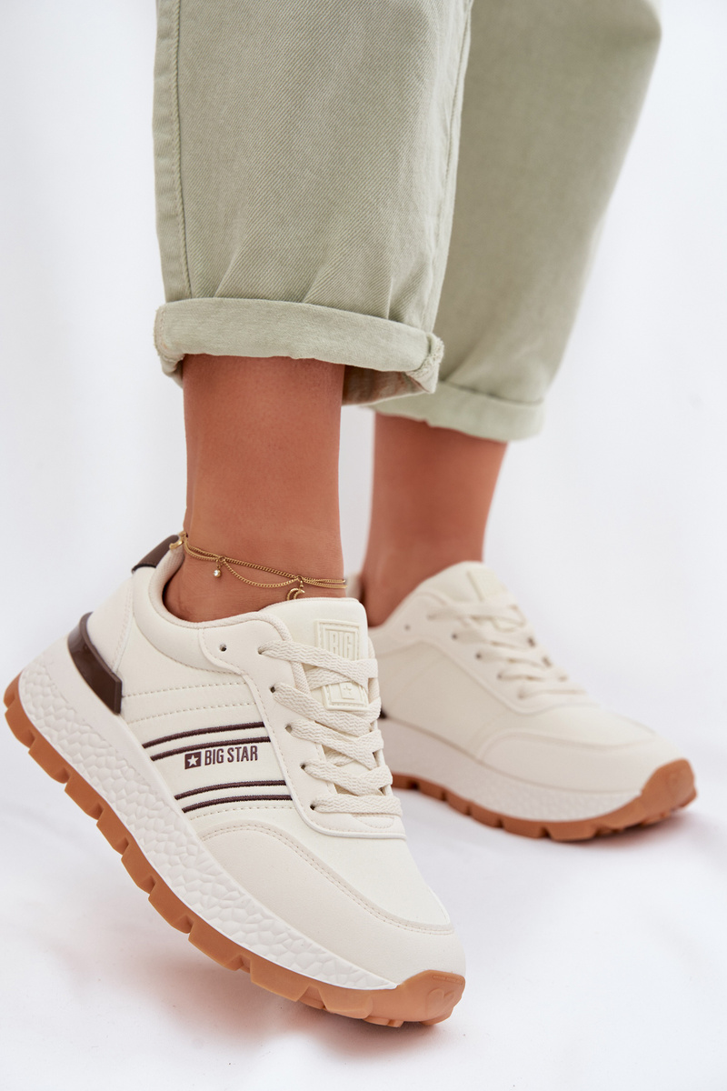 Дамски маратонки на платформа Big Star