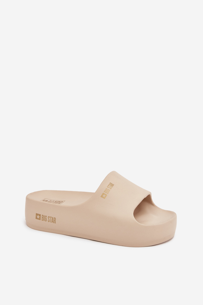 BIG STAR SHOES Dámske Penové Papuče Na Masívnej Platforme Big Star