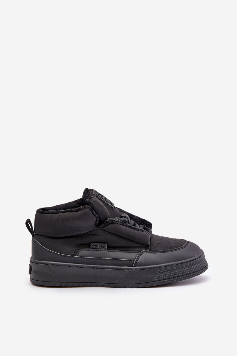 Insulated women's sneakers Big Star black