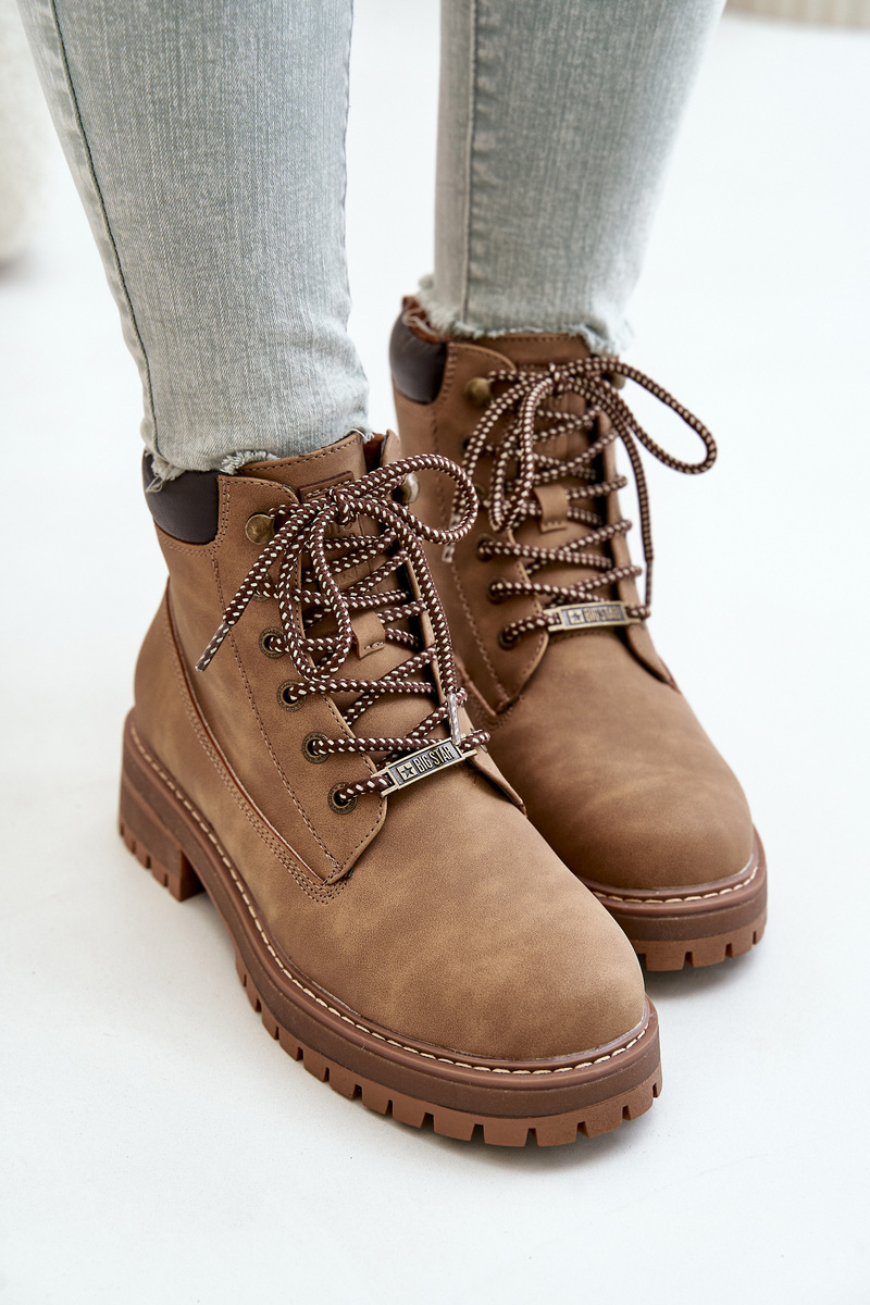 Women's insulated trappers Big Star brown