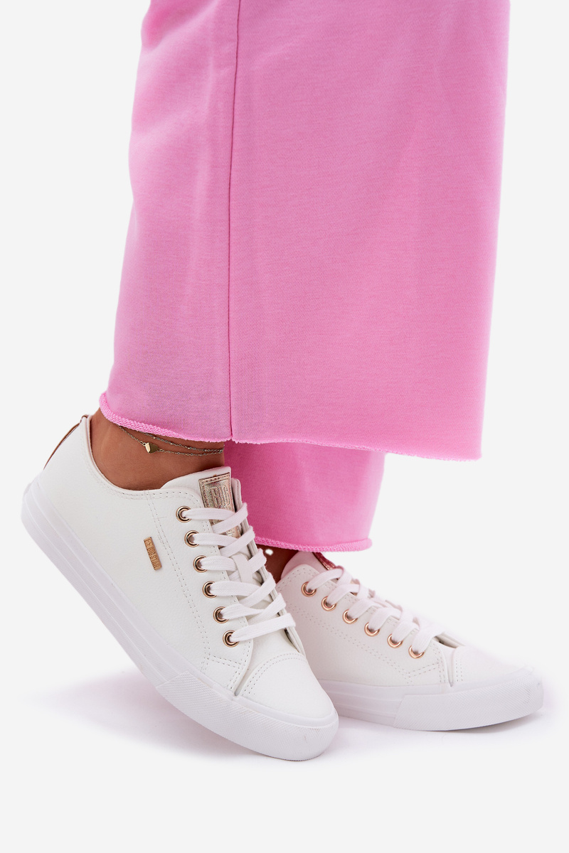 BIG STAR SHOES Dámske Tenisky Z Eko Kože Big Star