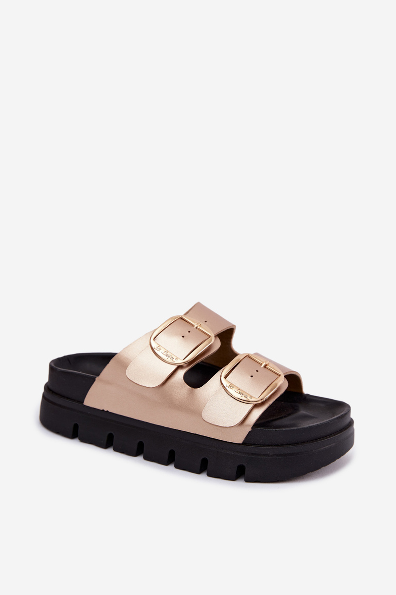 Dámske platformové sandále s prackami Lee Cooper