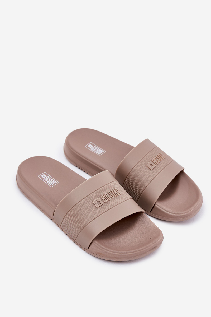 BIG STAR SHOES Ľahké Pánske Šľapky Big Star NN174696 Tmavomodré