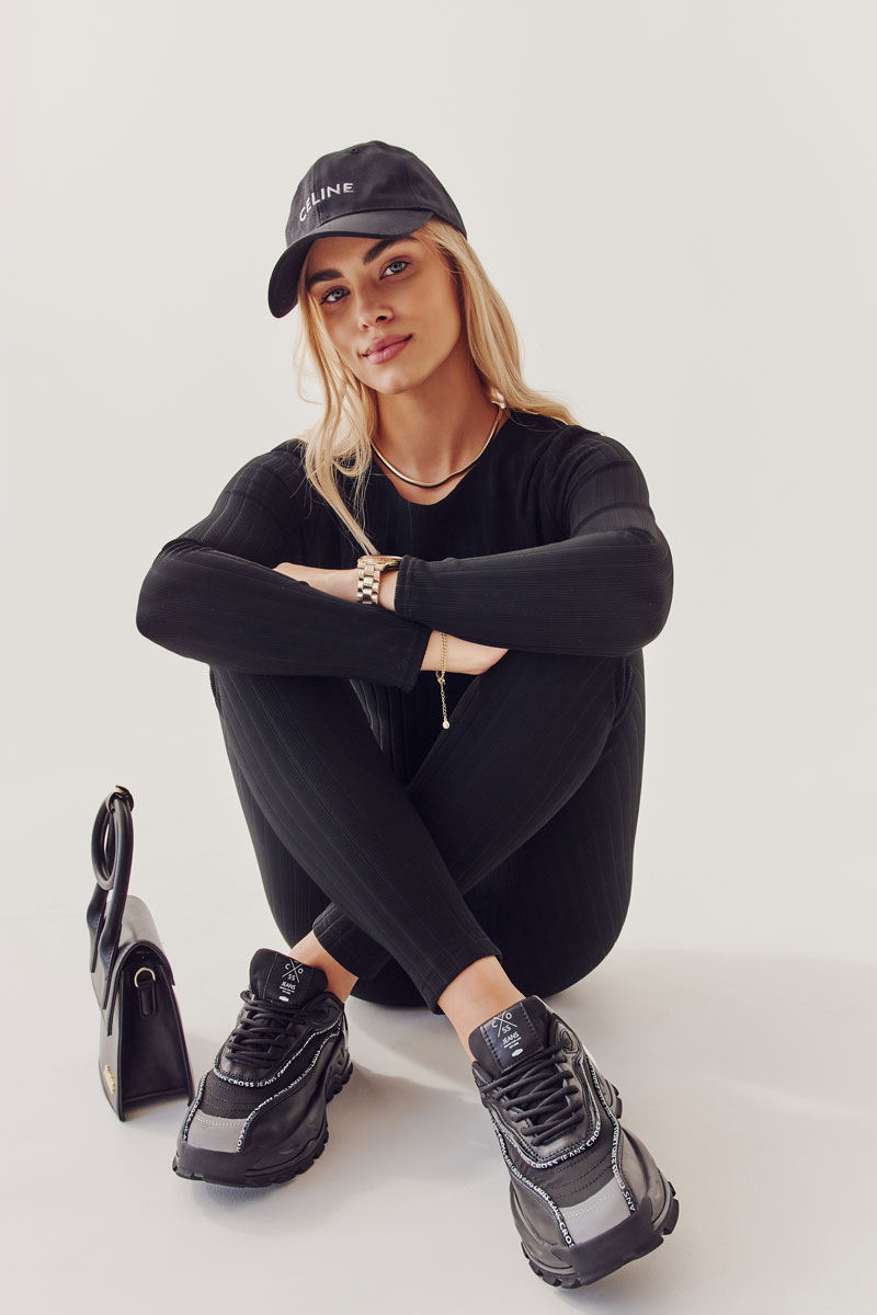 Women's sports shoes Cross Jeans II2R4018C black