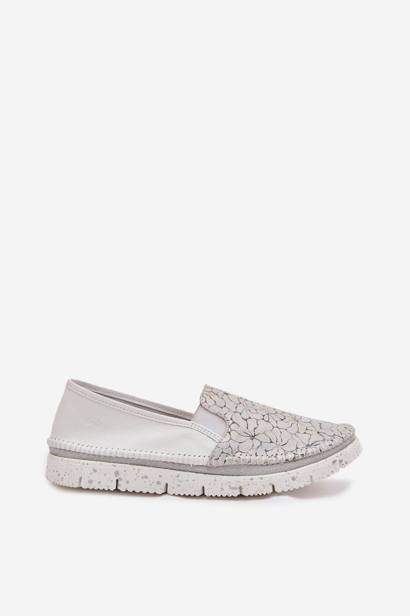 Dámske kožené slip-on topánky Maciejka