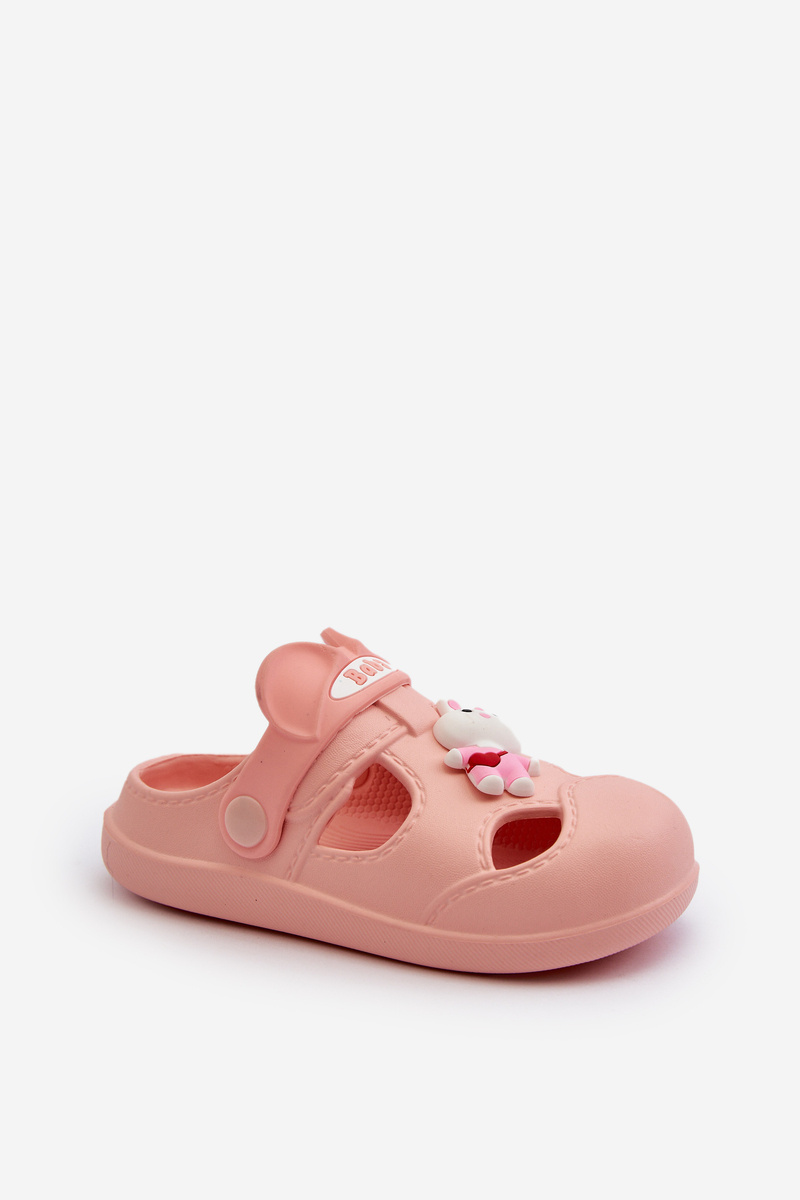 FK1 Dětské Nazouváky Pěnové Tmavě růžová Lucas