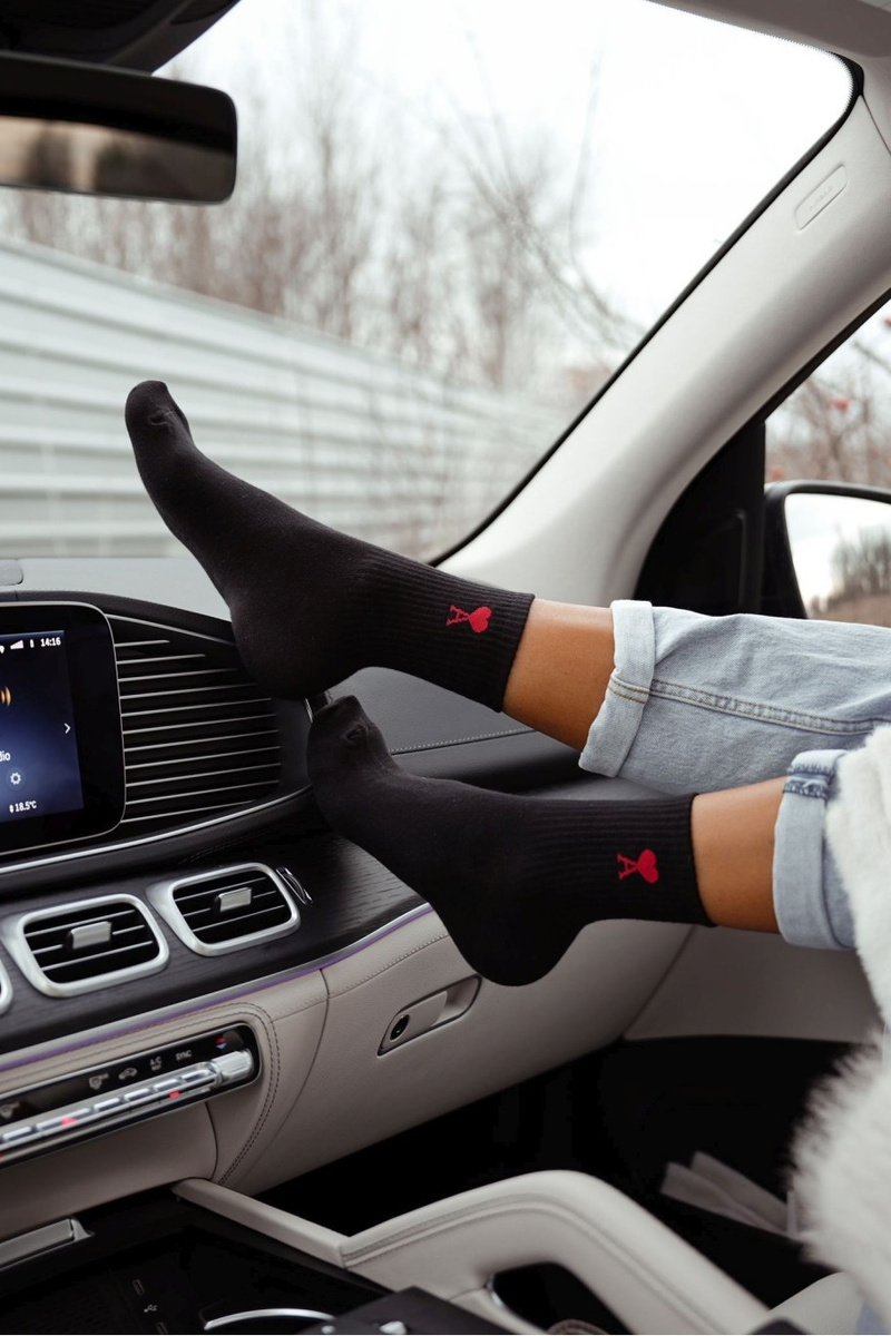 Dámské ponožky Milena Amor černé