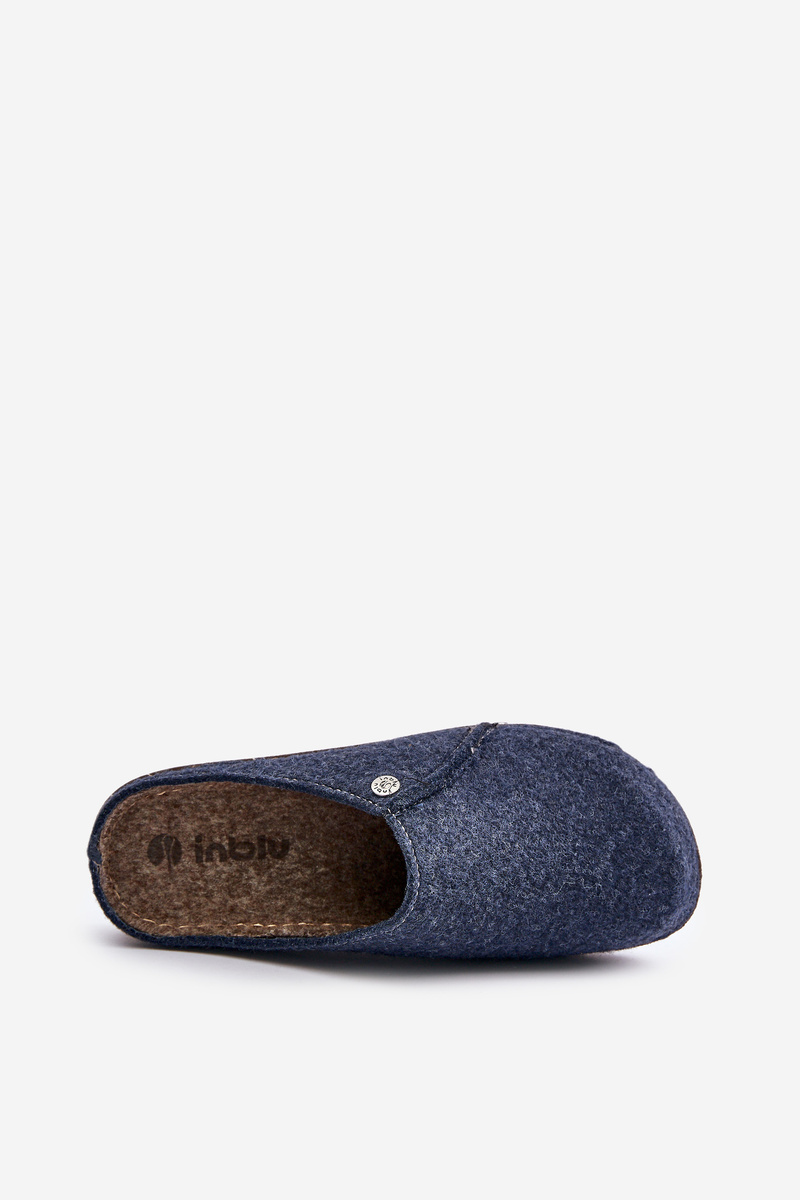 Men&#039;s home footwear slippers Inblu dark blue