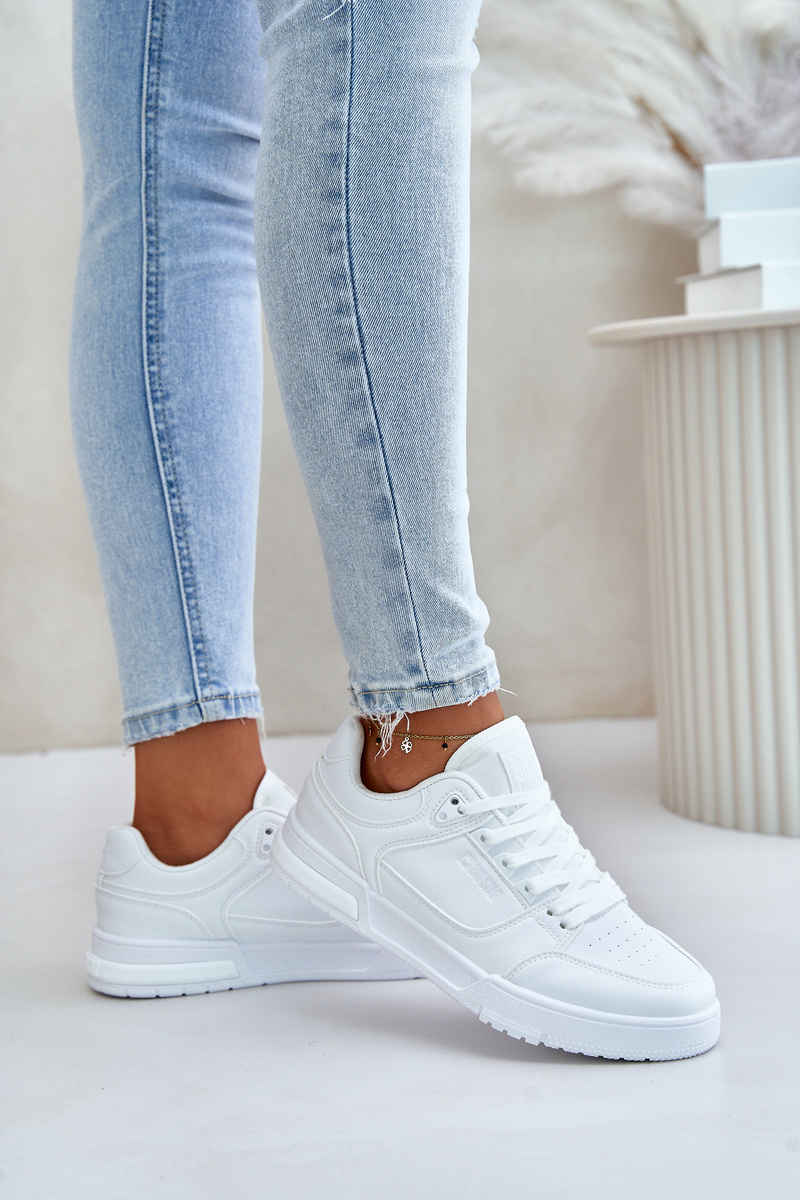 Women's sneakers Big Star Hi-Poly System White