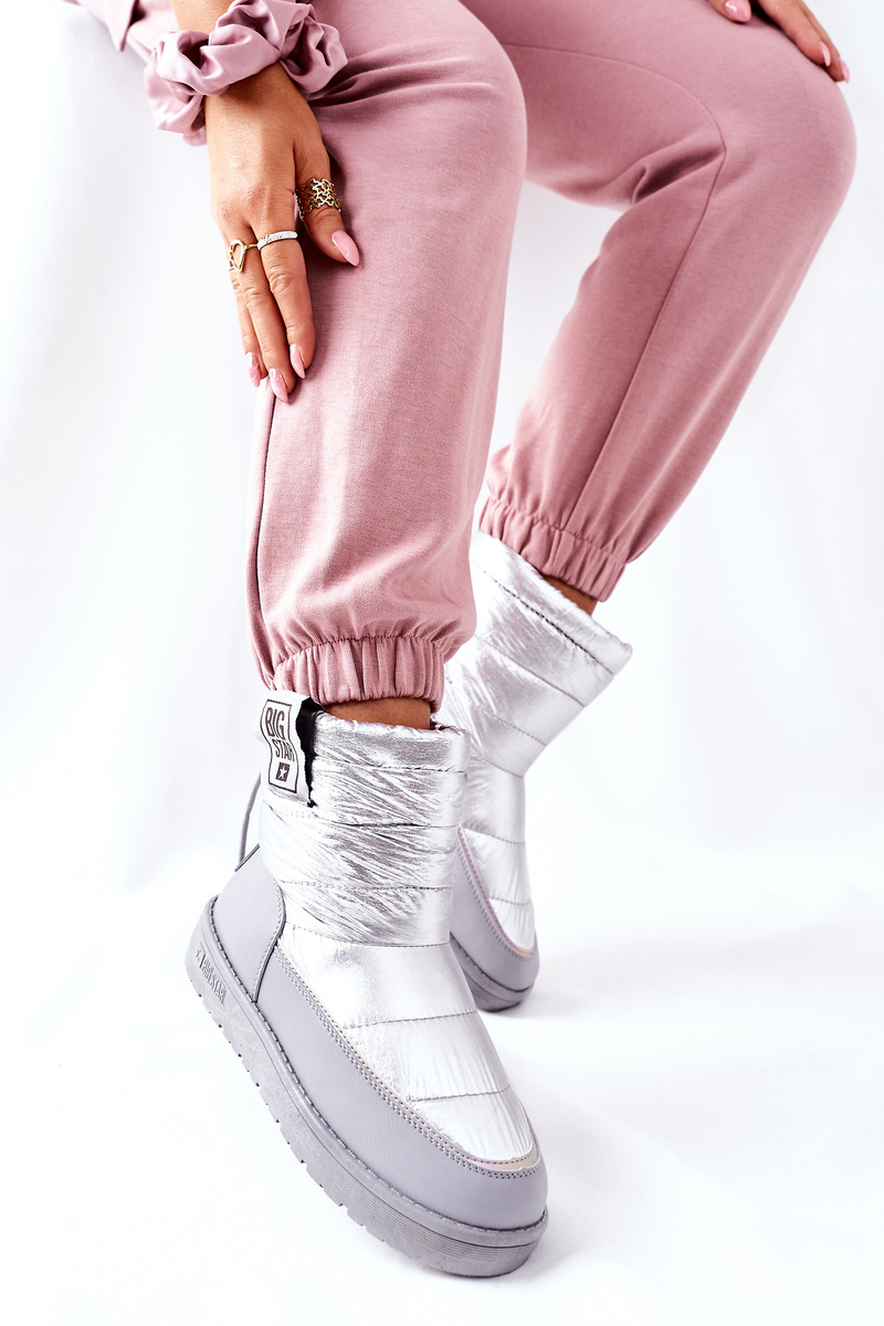 Cizme de iarna dama Kesi Silver