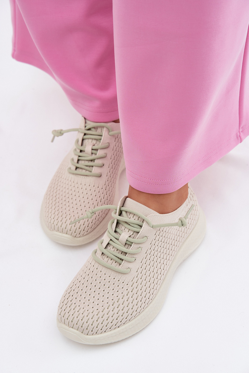Dámske športové topánky Beige Carmivelle