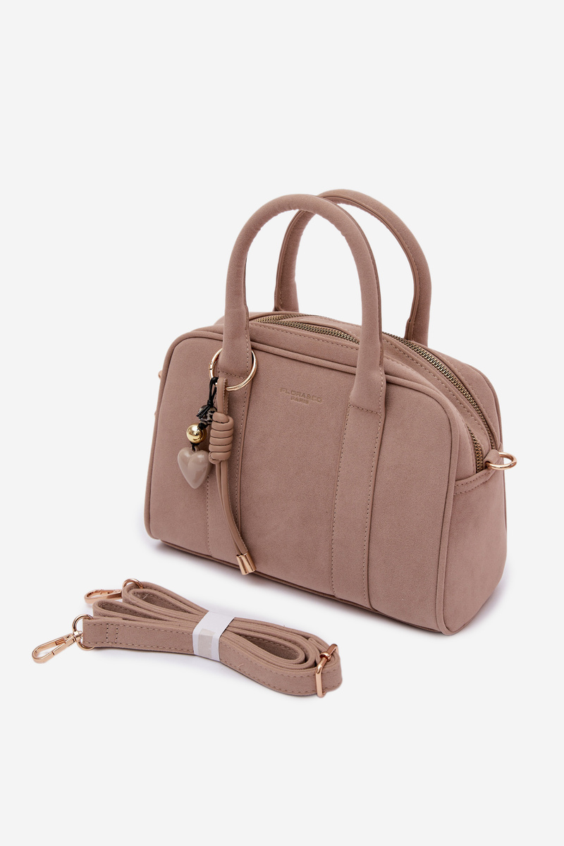 Flora&Co Béžová Eco Semišová Box Kabelka