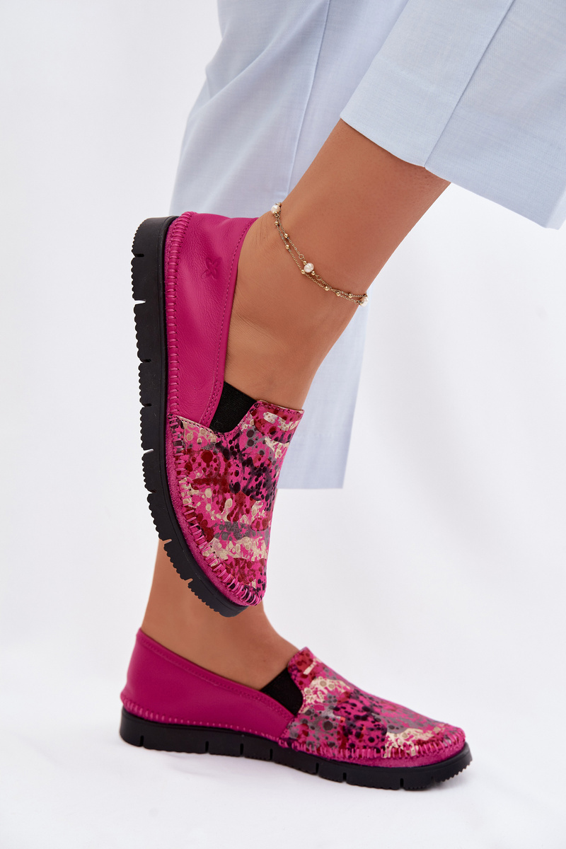 Дамски кожени обувки без връзки Maciejka